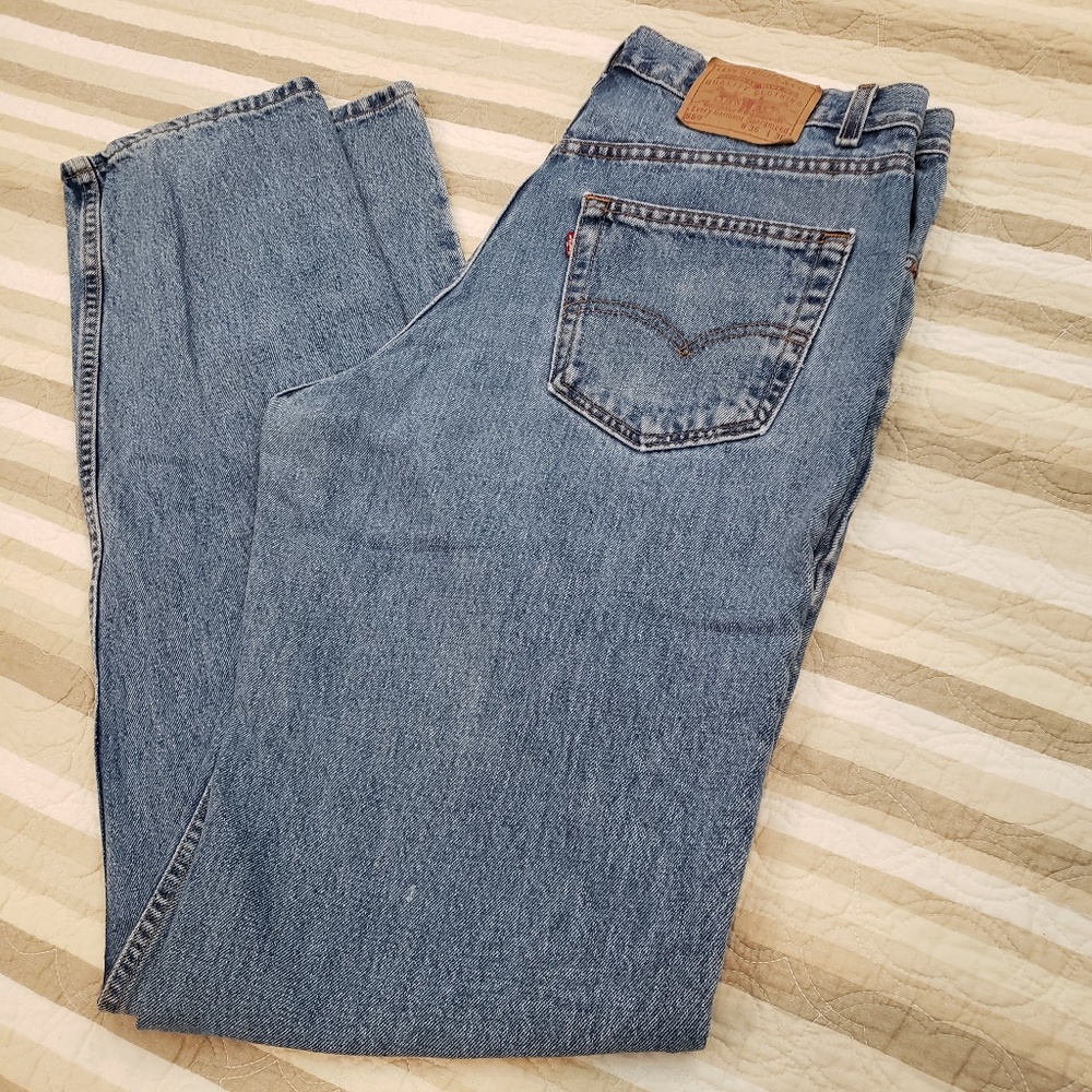 Levi's 36x38 (Tall) Relaxed Fit 550 Jeans